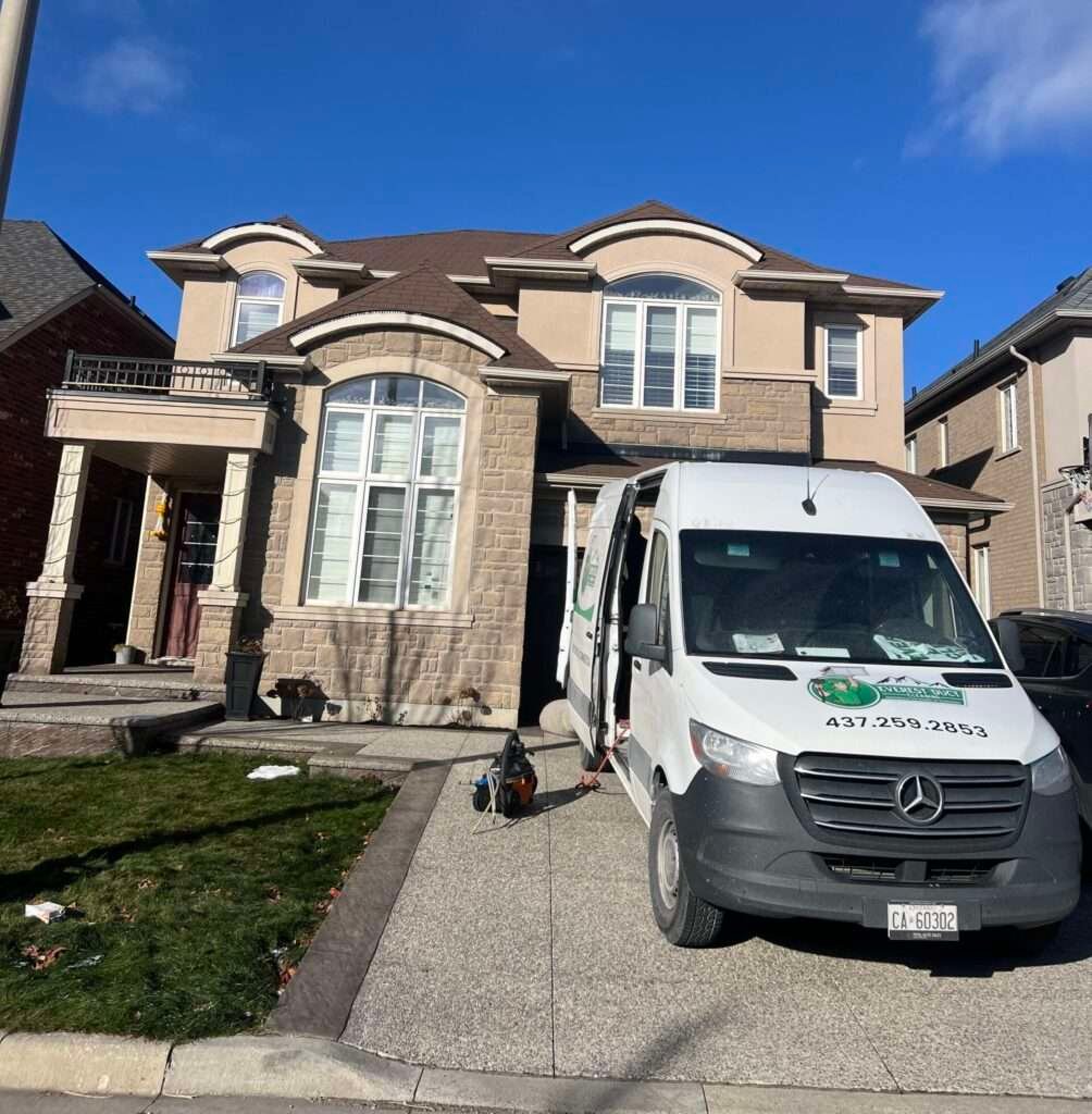 Professional air duct cleaning service in Georgetown, removing dust, allergens, and debris for improved indoor air quality